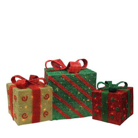 red and green gifts